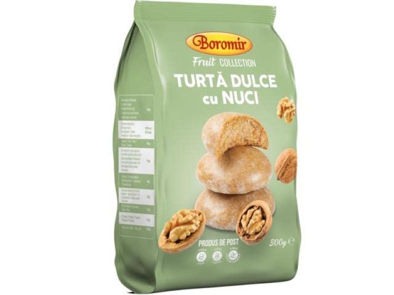 Boromir Turta Dulce Cu Nuci / Gingerbread with Walnuts 300g 10.58Oz